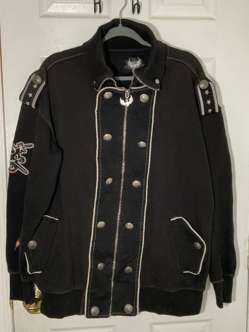 VINTAGE 1971 HAMA Black Heavy 2XL 60% Cotton